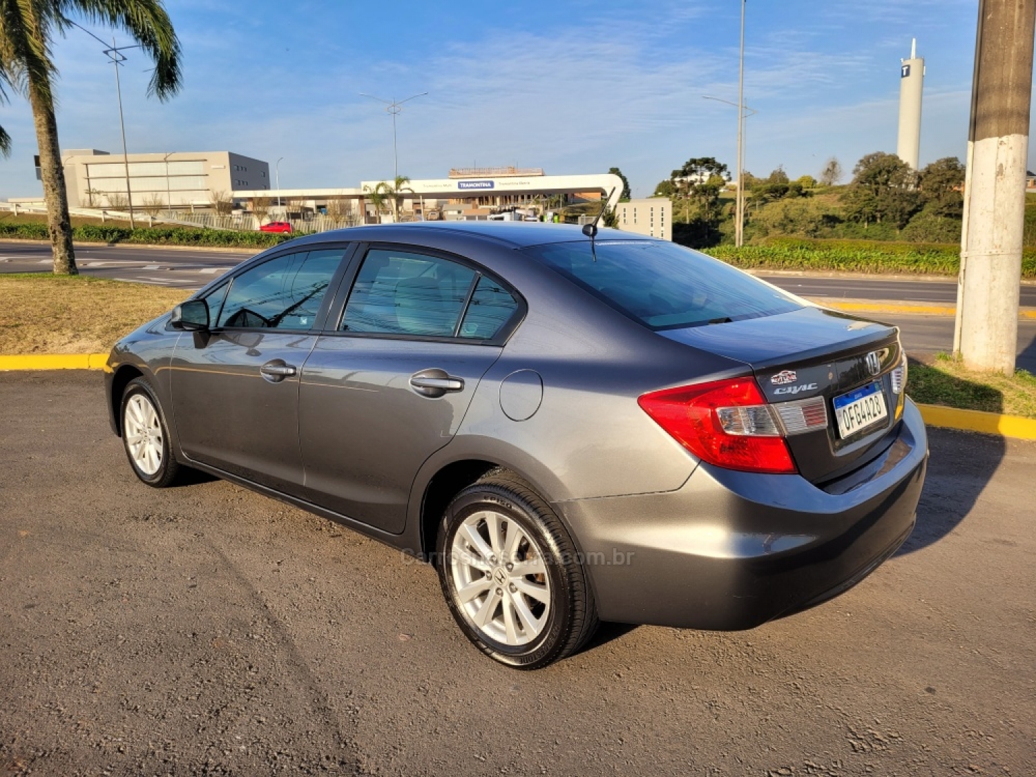 HONDA - CIVIC - 2013/2013 - Cinza - R$ 65.900,00