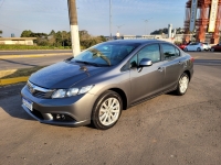 HONDA - CIVIC - 2013/2013 - Cinza - R$ 65.900,00