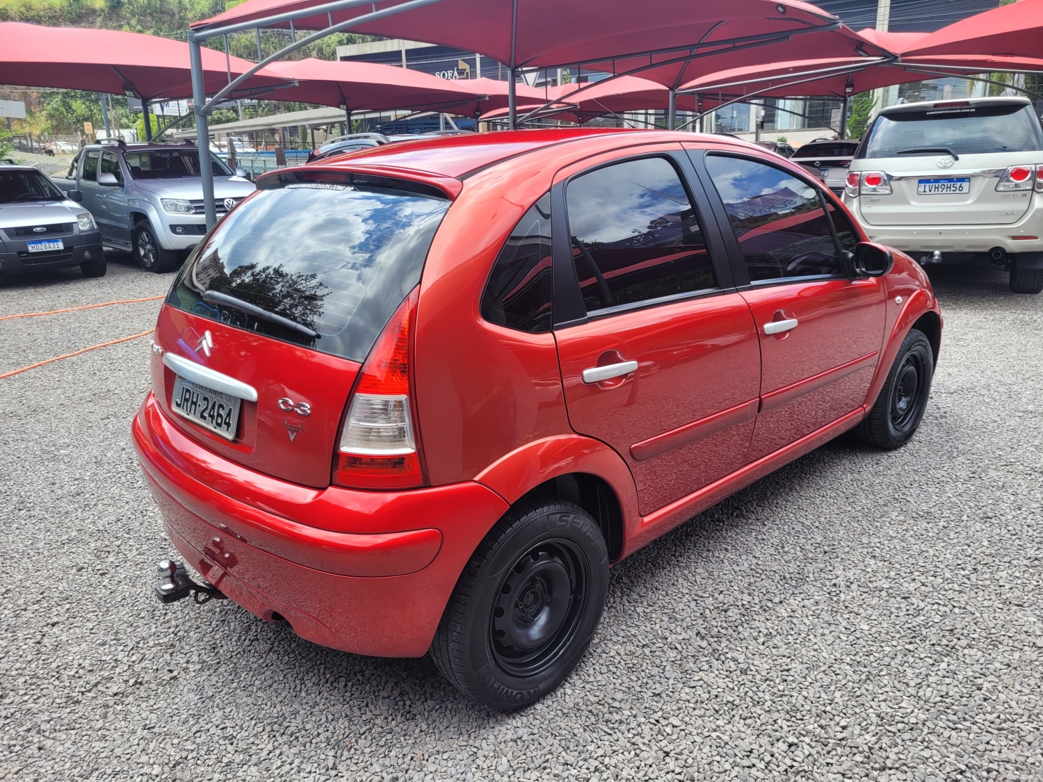 CITROËN - C3 - 2008/2008 - Vermelha - R$ 22.900,00