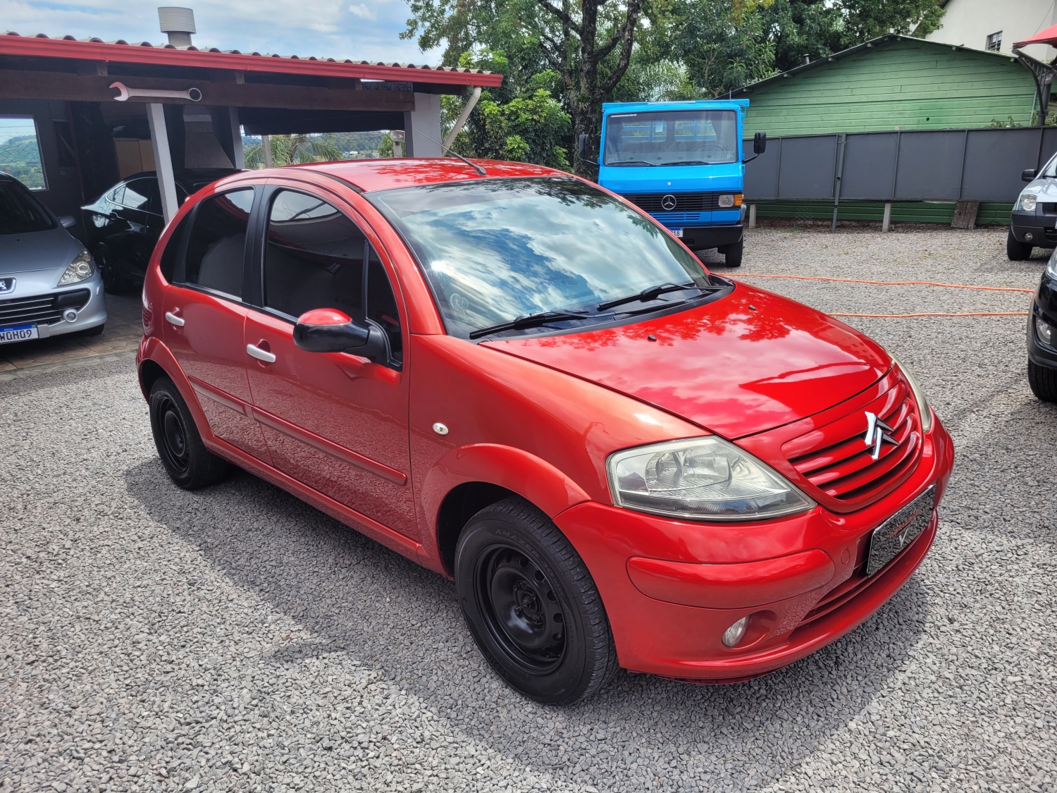 CITROËN - C3 - 2008/2008 - Vermelha - R$ 22.900,00